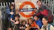 O grupo de adolescentes que conseguiu superar recorde em metrô de Londres - Divulgação/Guinness World Records