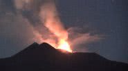 Erupção do vulcão Etna interrompe operações aéreas - Reprodução/National Institute of Geophysics and Volcanology Catania