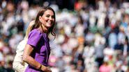 Princesa Kate Middleton durante a final de Wimbledon - Getty Images