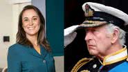 Daniela Barone e o rei Charles III - Rerprodução/Redes Sociais / Getty Images