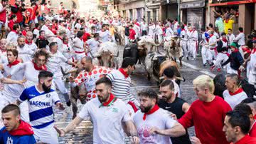 Corrida de touros ocorrida nesta segunda-feira, 8 - Getty Images