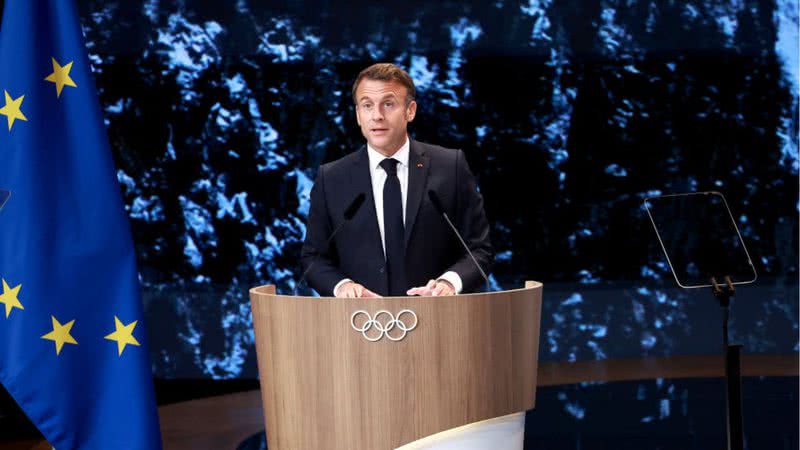 O presidente francês Emmanuel Macron - Getty Images