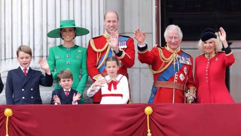 A família real britânica - Getty Images