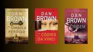 Reunimos a obra completa de Dan Brown, autor do icônico best seller 'O Código Da Vinci' e de outros livros de sucesso - Créditos: Reprodução/Mercado Livre