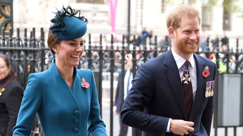 Kate Middleton e Príncipe Harry - Getty Images