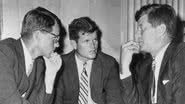 Robert, Edward e John Kennedy em meados de 1962 - Getty Images