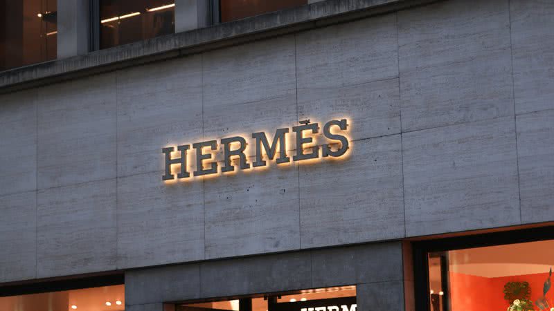 Imagem da fachada da loja Hermès - Getty Images