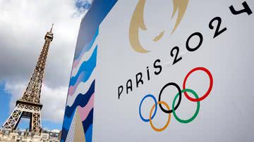 Fotografia tirada em Paris durante preparativos para as Olimpíadas de 2024 - Getty Images