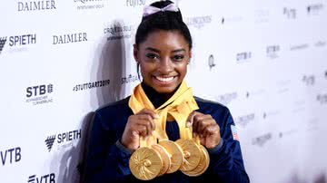 Simone Biles, uma das maiores ginastas da História - Getty Images