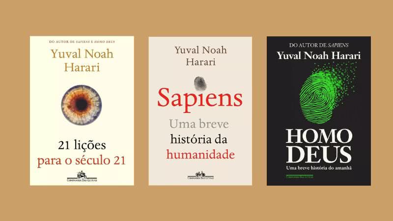 Conheça mais trabalhos de Yuval Noah Harari, o famoso autor de best sellers e historiador israelense - Créditos: Reprodução/Mercado Livre