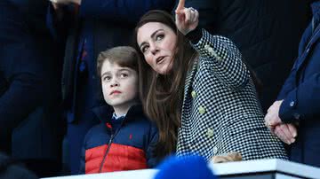 Príncipe George e sua mãe, Kate Middleton - Getty Images