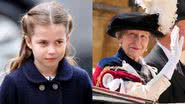 A princesa Charlotte e a pricesa Anne, respectivamente - Getty Images