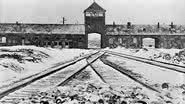 A entrada de Auschwitz - Getty Images