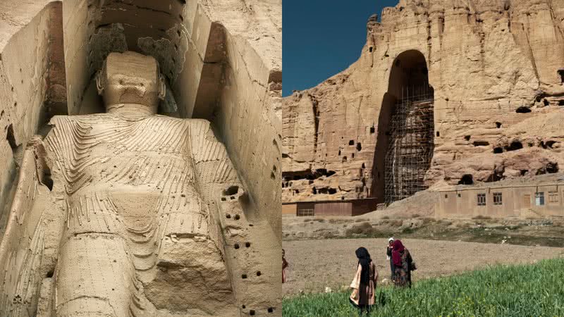 Registros dos antigos Budas de Bamiyan - Getty Images