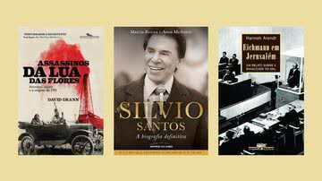 Explore a biografia de Silvio Santos e aproveite ofertas em 8 livros renomados disponíveis na Amazon, abrangendo diversos gêneros e temas imperdíveis - Créditos: Reprodução/Amazon