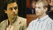 Ted Bundy (à esqu.) e Jeffrey Dahmer (à dir.) - Getty Images