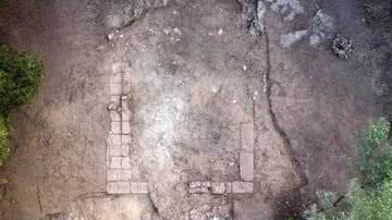 Arqueólogos encontraram templo de culto em necrópole - Divulgação/Centro de Estudos do Mediterrâneo Antigo e do Oriente Próximo