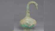 Vaso em formato de cisne encontrado na China - Divulgação/Sanmenxia Archaeology