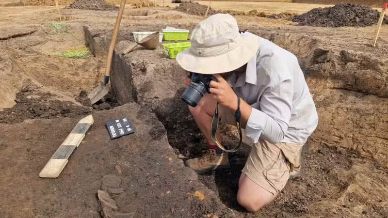 Arqueólogos encontraram vestígios de construções de 7 mil anos - Divulgação/Archeologický ústav AV ČR