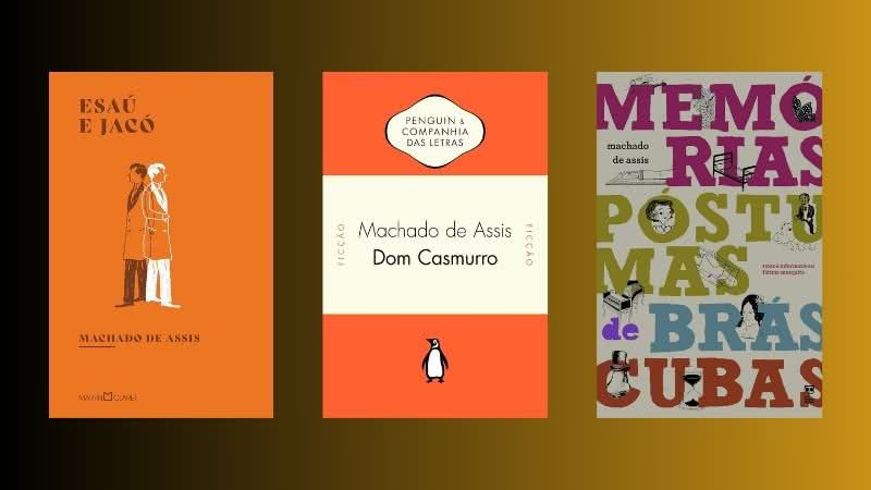 De 'Dom Casmurro' a 'Quincas Borba', reunimos alguns trabalhos de Machado de Assis que não podem faltar na estante dos amantes da literatura nacional - Créditos: Reprodução/Amazon