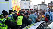 Protestos em Weymouth - Getty Images