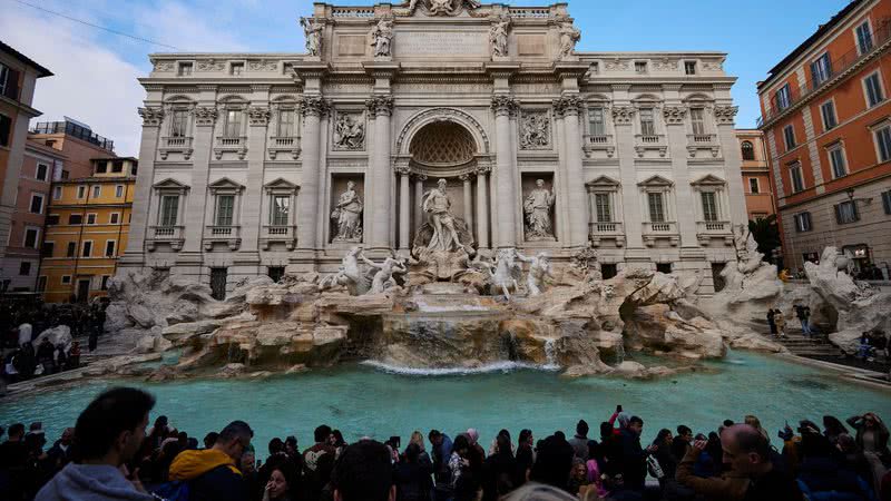 Fontana di Trevi, em Roma - Getty Images