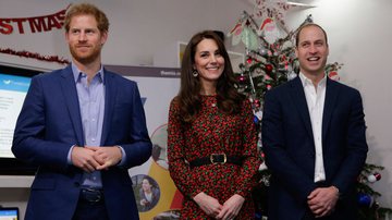 Príncipe Harry, Kate Middleton e o príncipe William - Getty Images