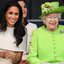 Meghan Markle, Duquesa de Sussex, e Rainha Elizabeth II