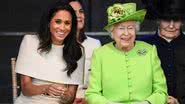 Meghan Markle, Duquesa de Sussex, e Rainha Elizabeth II - Getty Images