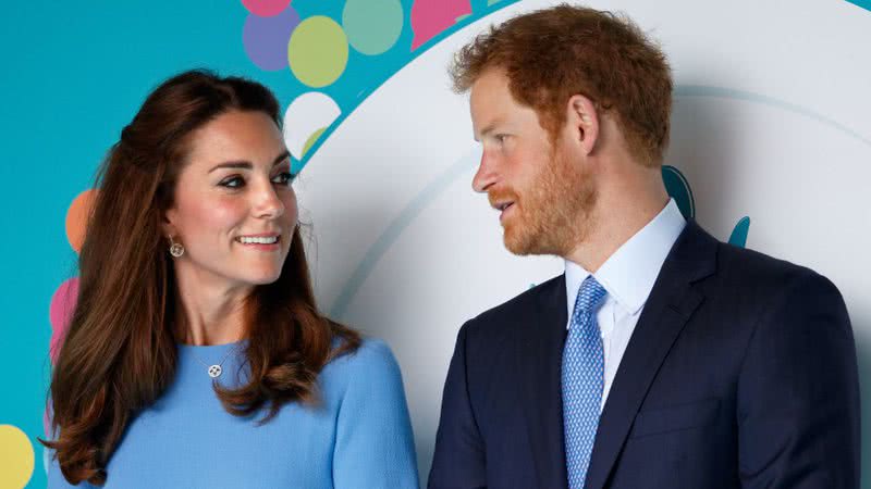 Kate Middleton e Príncipe Harry - Getty Images