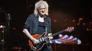 Brian May, guitarrista do Queen, durante show em novembro de 2023 - Getty Images