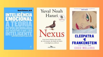 Explore 8 livros de destaque na Amazon, incluindo 'Nexus', o novo lançamento do autor de 'Sapiens', e descubra novas leituras imperdíveis - Créditos: Reprodução/Amazon