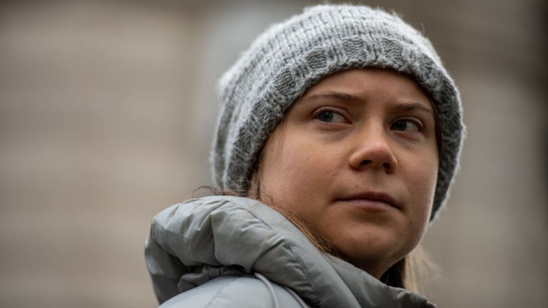 A ativista ambiental Greta Thunberg - Getty Images