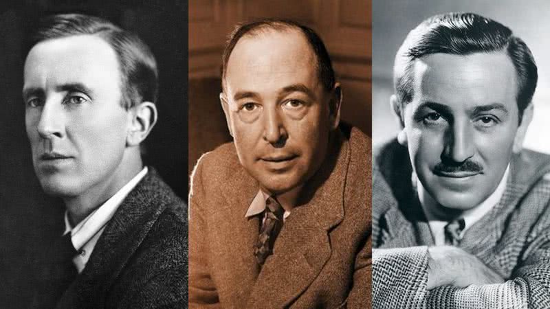 J. R. R. Tolkien, C. S. Lewis e Walt Disney - Wikimedia Commons/TuckerFTW/Boy Scouts of America