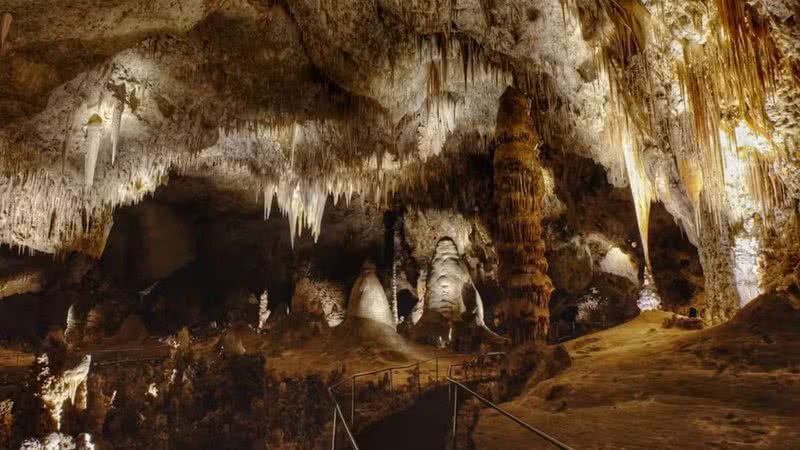 Caverna do Parque Nacional de Carlsbad Caverns - Divulgação/Serviço Nacional de Parques dos Estados Unidos