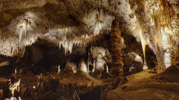 Caverna do Parque Nacional de Carlsbad Caverns - Divulgação/Serviço Nacional de Parques dos Estados Unidos