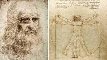 Leonardo da Vinci e o Homem Vitruviano - Getty Images