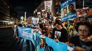 Protesto na Cisjordânia - Getty Images