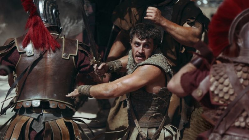 Cena de 'Gladiador 2' - Divulgação/Paramount Pictures