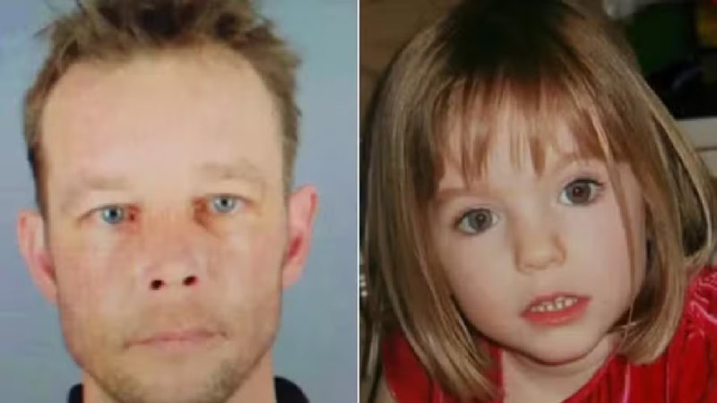 Brueckner e Madeleine McCann - Divulgação