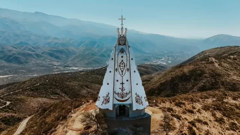 Monumento da Virgem do Vale, em Catamarca, Argentina - Divulgação/Turismo Catamarca