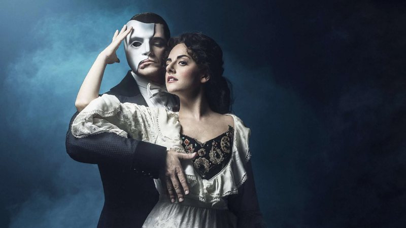 Cena da peça 'O Fantasma da Ópera' - Reprodução/Broadway