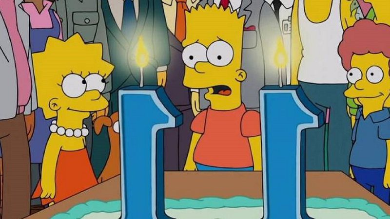 Cena do último episódio de Os Simpsons - Fox