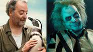 Cenas de "Meu Amigo Pinguim" e "Os Fantasmas Ainda se Divertem: Beetlejuice Beetlejuice" - Divulgação