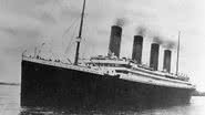 Antiga fotografia do RMS Titanic - Getty Images