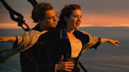 Jack (Leonardo DiCaprio) e Rose (Kate Winslet) em 'Titanic' (1997) - Reprodução/20th Century Fox