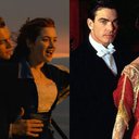 Titanic: Cena do clássico de James Cameron (à esqu.) e cena da série da CBS (à dir.) - Divulgação