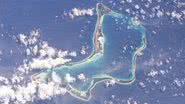 Registro da NASA de Diego Garcia, no Arquipélago de Chagos - Wikimedia Commons via NASA