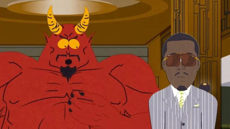 Episódio de 'South Park' de 2006 envolvendo o rapper Diddy - Reprodução