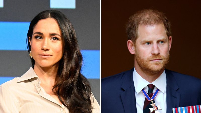 Meghan Markle e Príncipe Harry - Getty Images; Getty Images